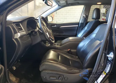 2015 Toyota Highlander Xle from USA, damaged, VIN 5TDJKRFH2FS142338